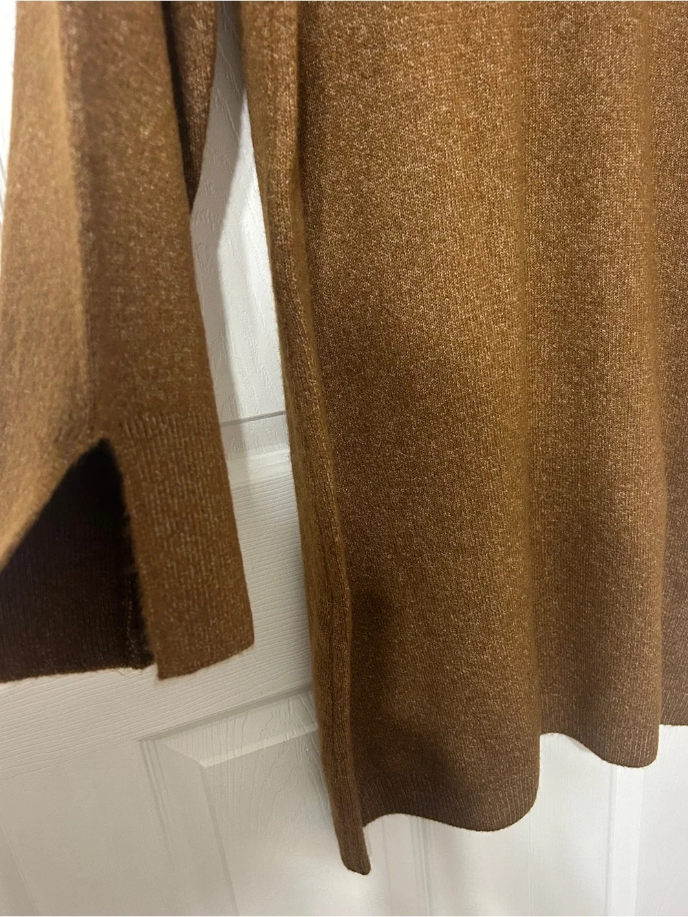 CeCe Women’s Sweater Dress Toasted Brown Pullover NWT Size XL - Picture 4 of 7
